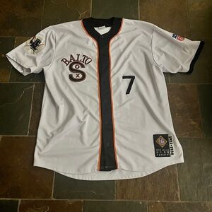 White Balto Sox NLMB Baseball Jersey